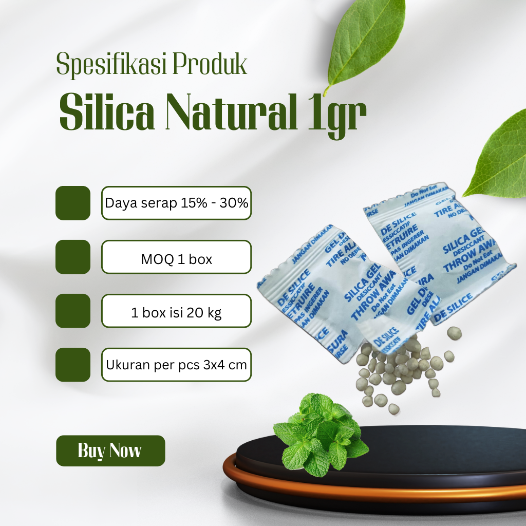 Silica Natural 1gr